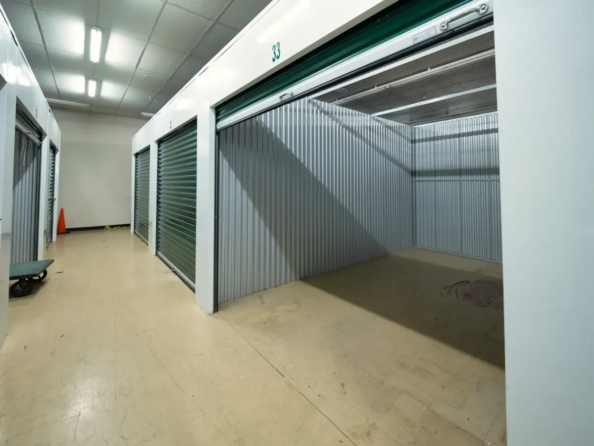 Indoor storage units opened at Corsicana,TX self storage facility.