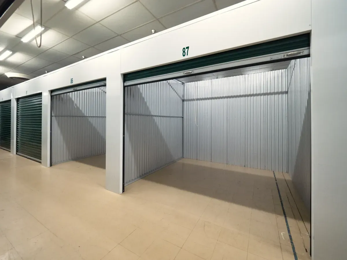 Indoor storage units opened at Corsicana,TX self storage facility.
