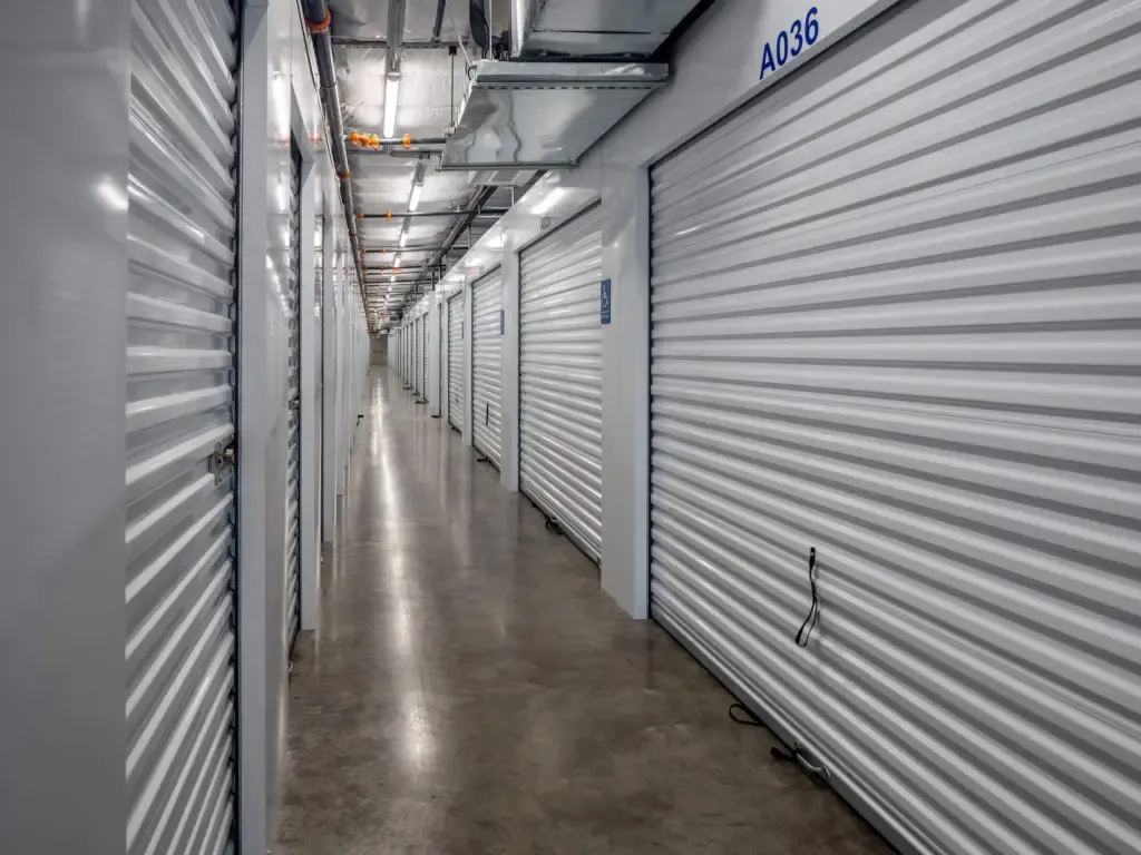 Indoor storage units
