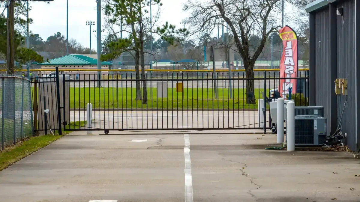 Gate at My Garage Self Storage