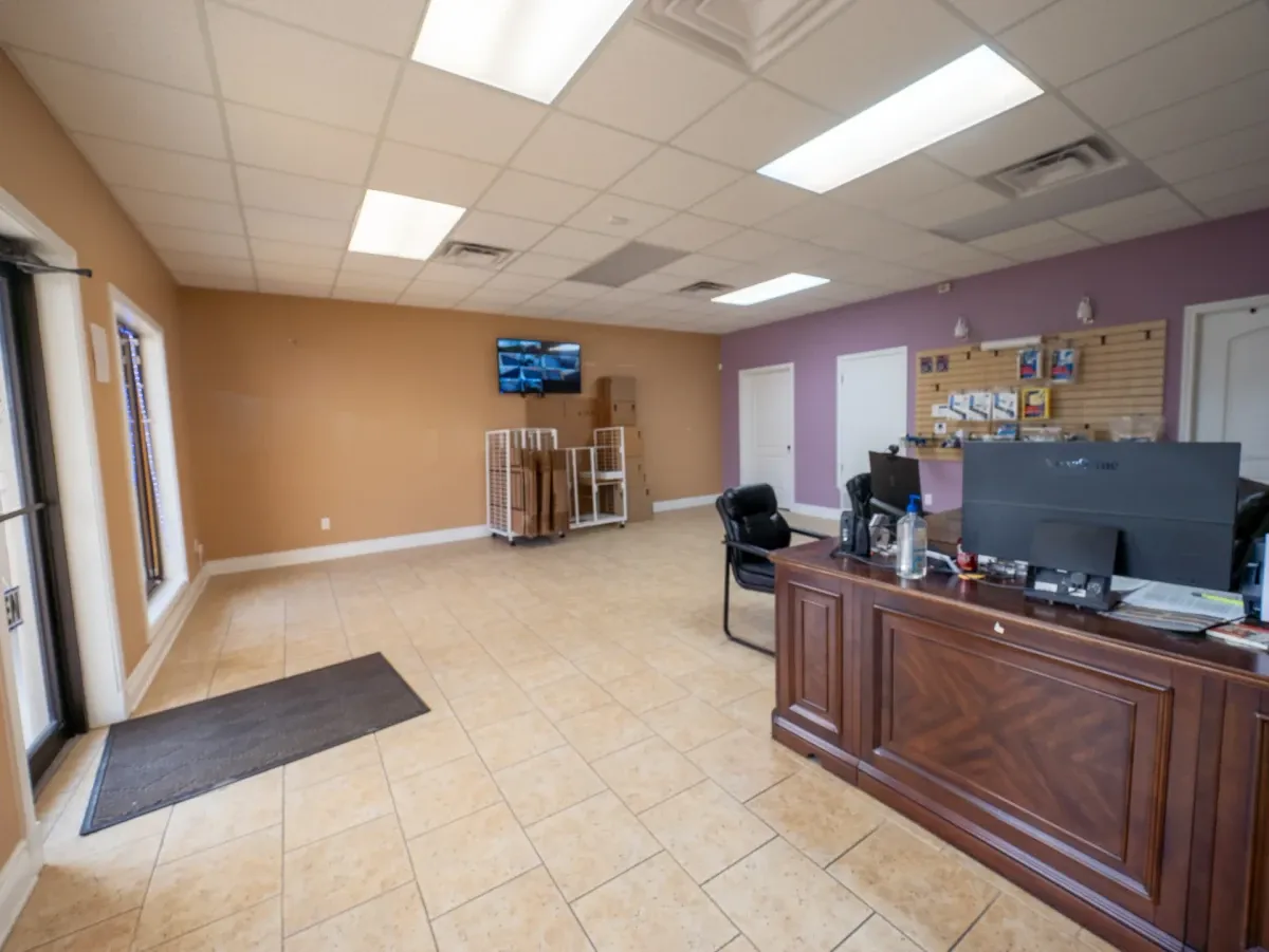 Interior of office at Copperas Cove, TX facility.