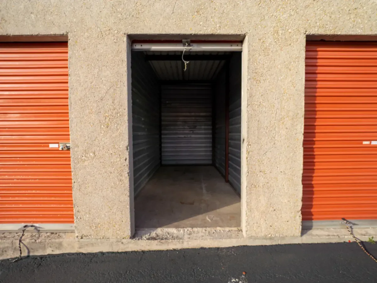 Indoor storage unit at Copperas Cove, TX facility.