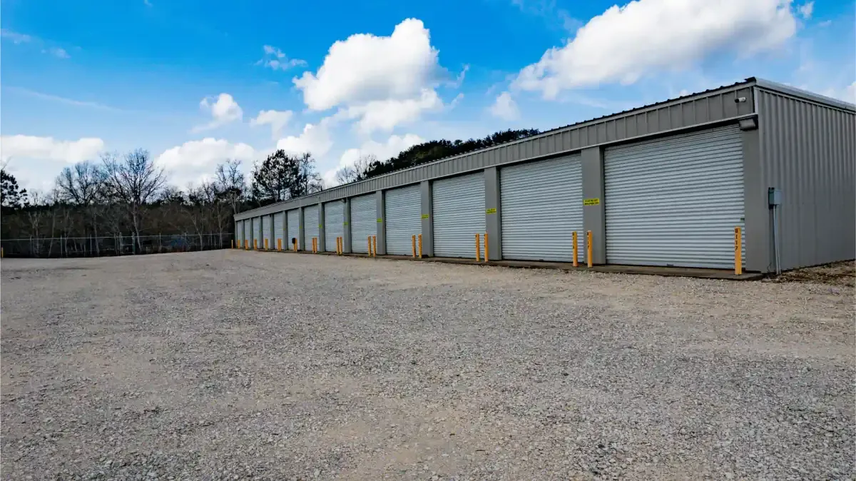Outdoor storage at Kountze, TX self storage facility.