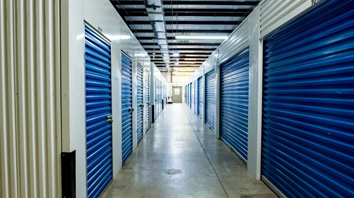 Indoor storage units