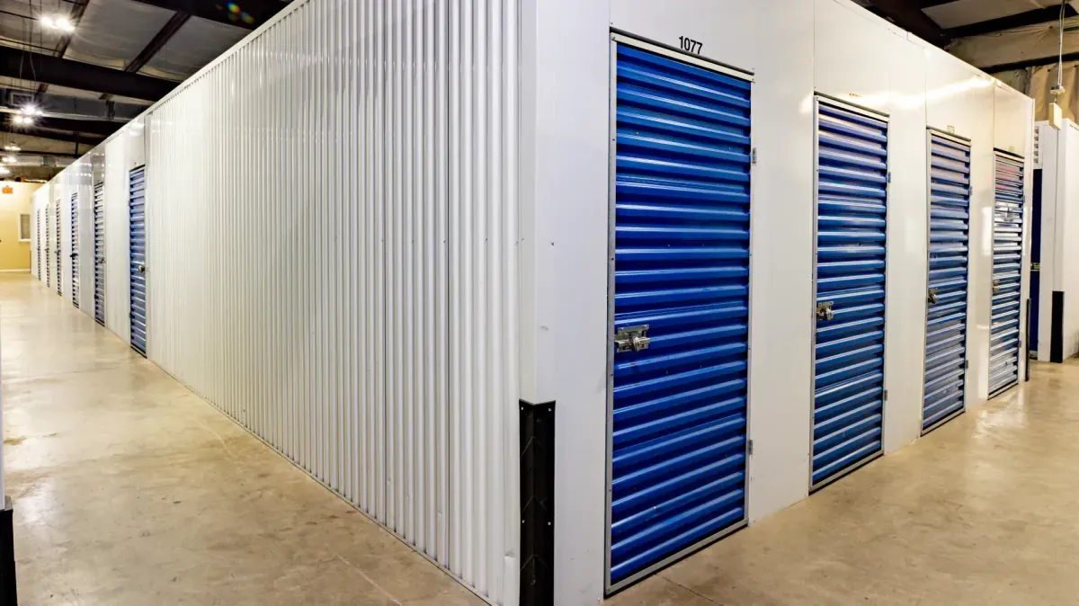 Indoor storage units