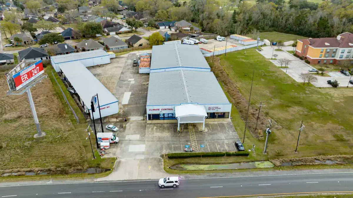 Aerial view of My Garage
