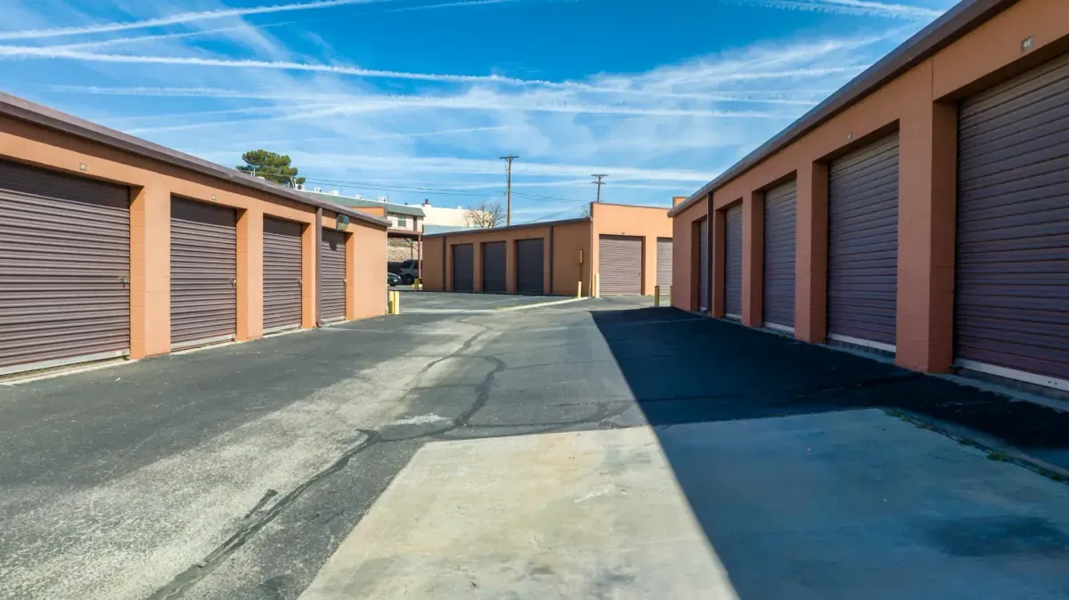 Outdoor storage at El Paso, TX Remcon Circle facility.