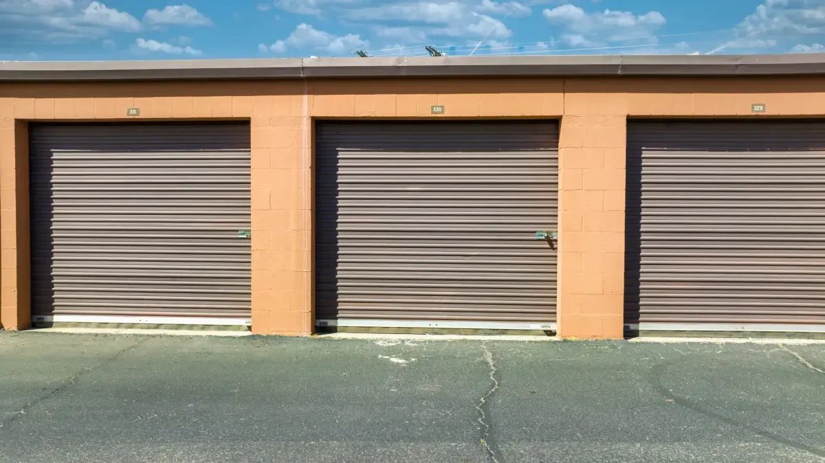 Outdoor storage at El Paso, TX Remcon Circle facility.